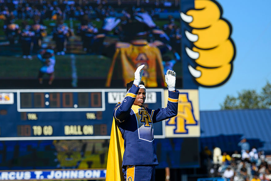 marching band brass section